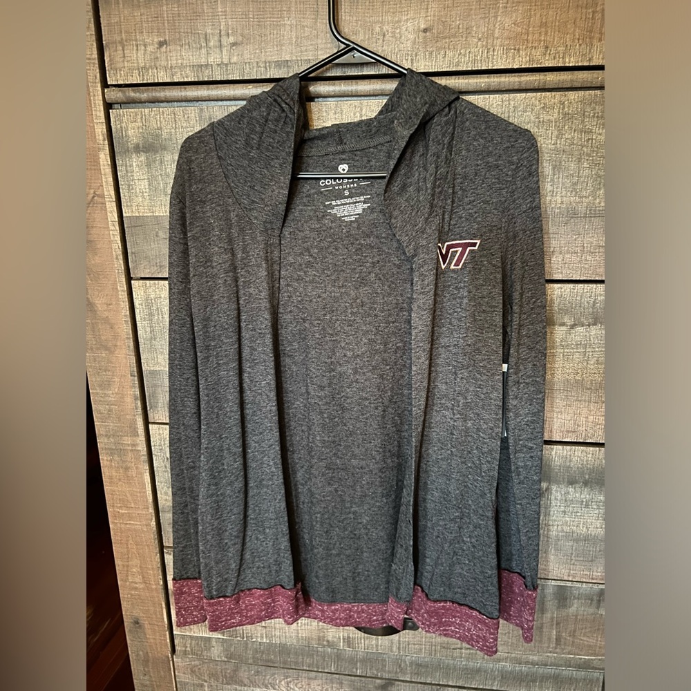 Coliseum Virginia Tech cardigan, Virginia tech sweater, virginia open cardigan